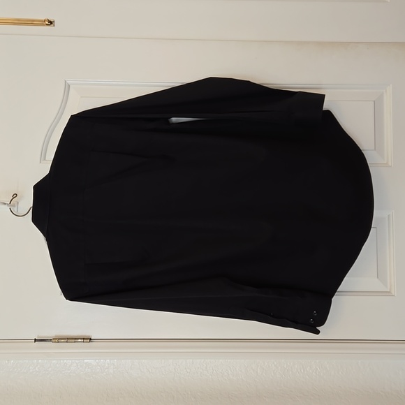 MEN'S PRONTO UOMO BLACK DRESS SHIRT SIZE 14 1/2 32/33 - Picture 2 of 10